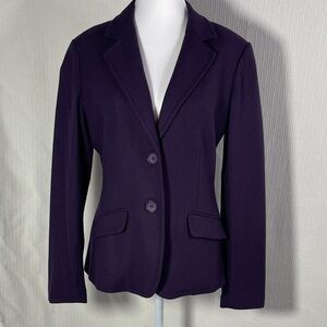 New York & Company Deep Purple Blazer